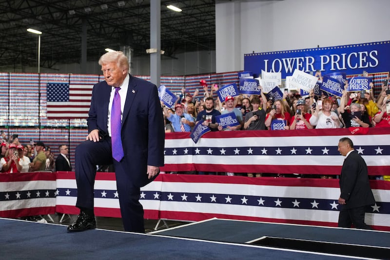 Trump at Kentucky rally