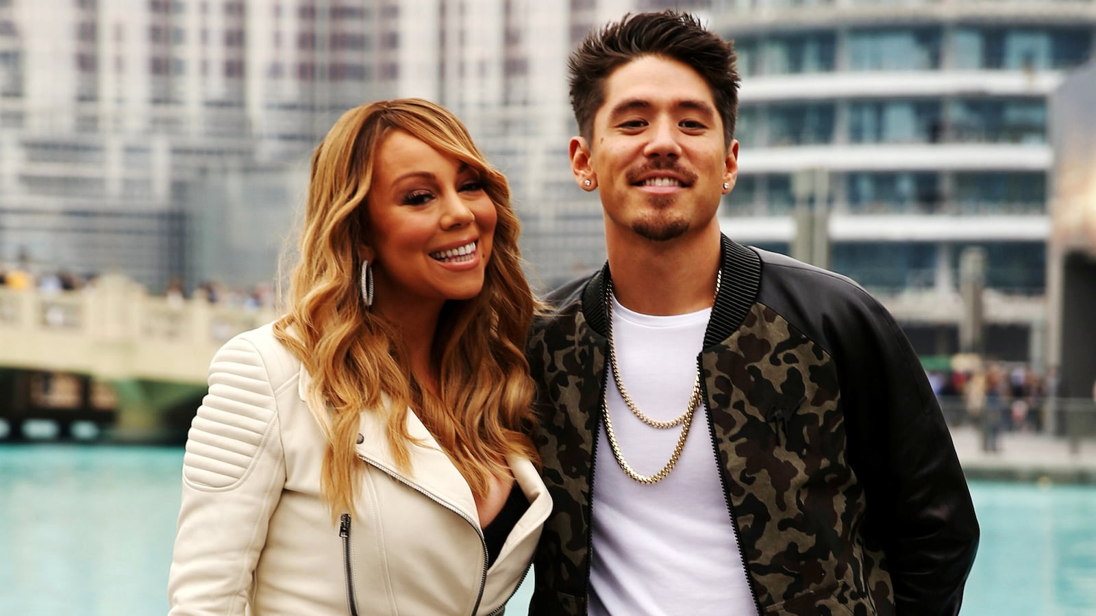 Mariah Carey and Bryan Tanaka
