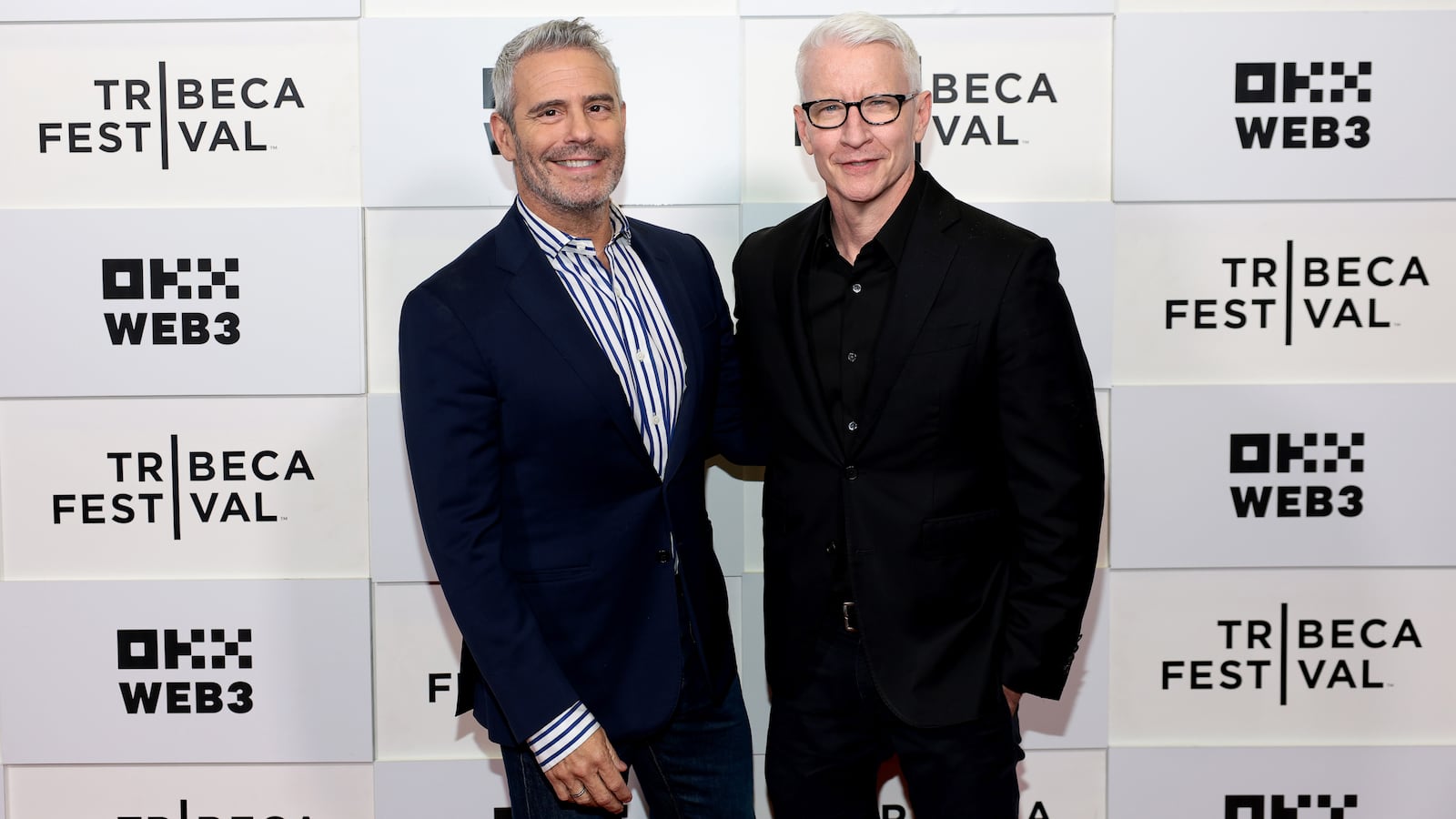 Andy Cohen and Anderson Cooper.