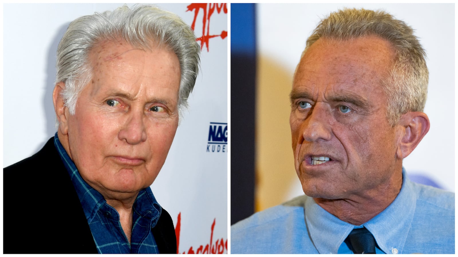 Martin Sheen and Robert F. Kennedy Jr