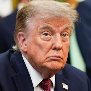 President Donald Trump during an appearance in the Oval Office of the White House on July 24, 2026 in Washington, DC.