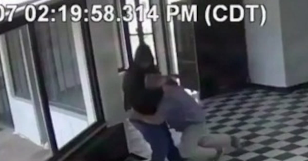 Intense Video Shows Moment ‘Hero’ School Principal is Shot Fighting Off Gunman