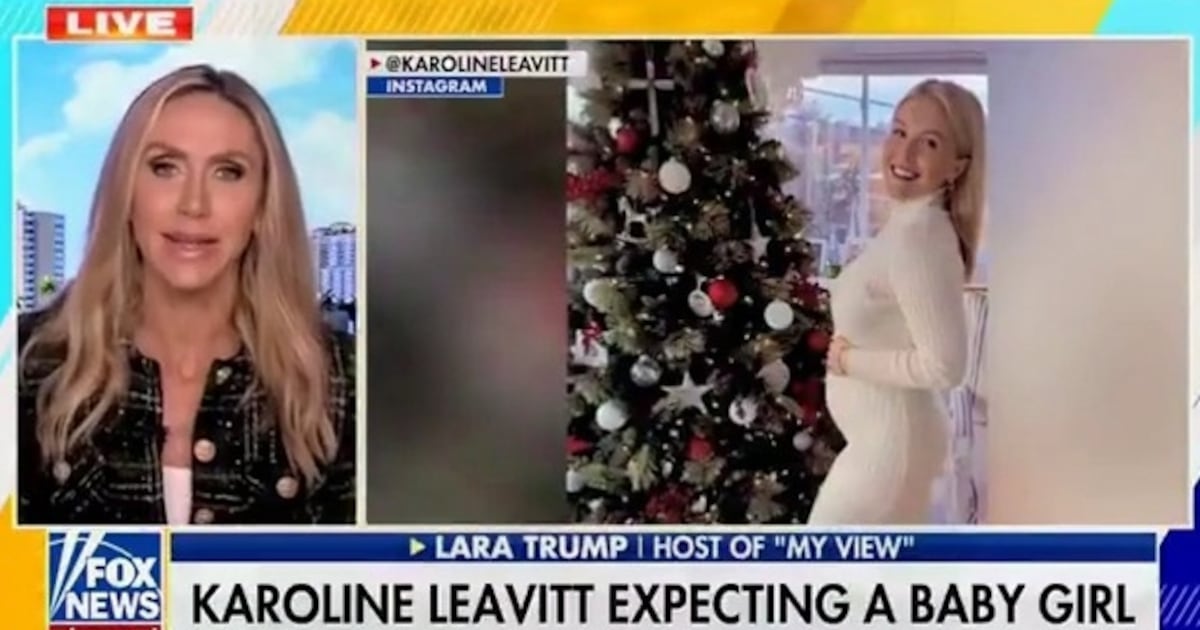 Lara Trump Addresses Whether Karoline Leavitt Will Take Maternity Leave