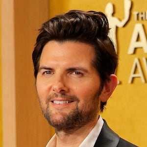 Actor Adam Scott's daughter had to analyze why 'The Office' rejected him.  REUTERS/David McNew