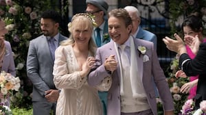 Meryl Streep and Martin Short in "Only Murders in the Building"