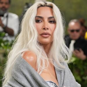 NEW YORK, NEW YORK - MAY 06: Kim Kardashian attends The 2024 Met Gala Celebrating "Sleeping Beauties: Reawakening Fashion" at The Metropolitan Museum of Art on May 06, 2024 in New York City. (Photo by Jeff Kravitz/FilmMagic)
