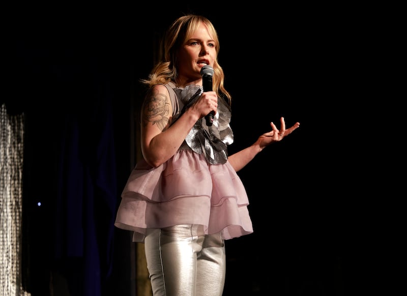 Rosebud Baker attends as Cynthia Rowley Presents A Stand Up Special during New York Fashion Week: The Shows at Sony Hall on February 13, 2023 in New York