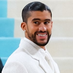 NEW YORK, NY - MAY 01: Bad Bunny is seen attending The 2023 Met Gala Celebrating 'Karl Lagerfeld: A Line Of Beauty' at The Metropolitan Museum of Art on May 01, 2023 in New York City.  (Photo by Jason Howard/Bauer-Griffin/GC Images)