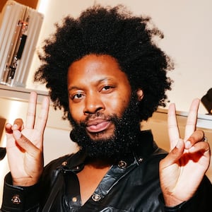 Jeremy O. Harris at Rimowa SoHo Store Party at 148 Mercer Street