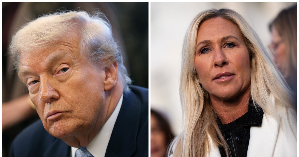 Spurned Trump Lashes Out at ‘Traitor’ MTG for Quitting on Him