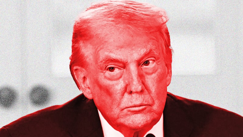 Donald Trump photo illustration