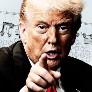 Donald Trump and the plans for the White House ballroom.