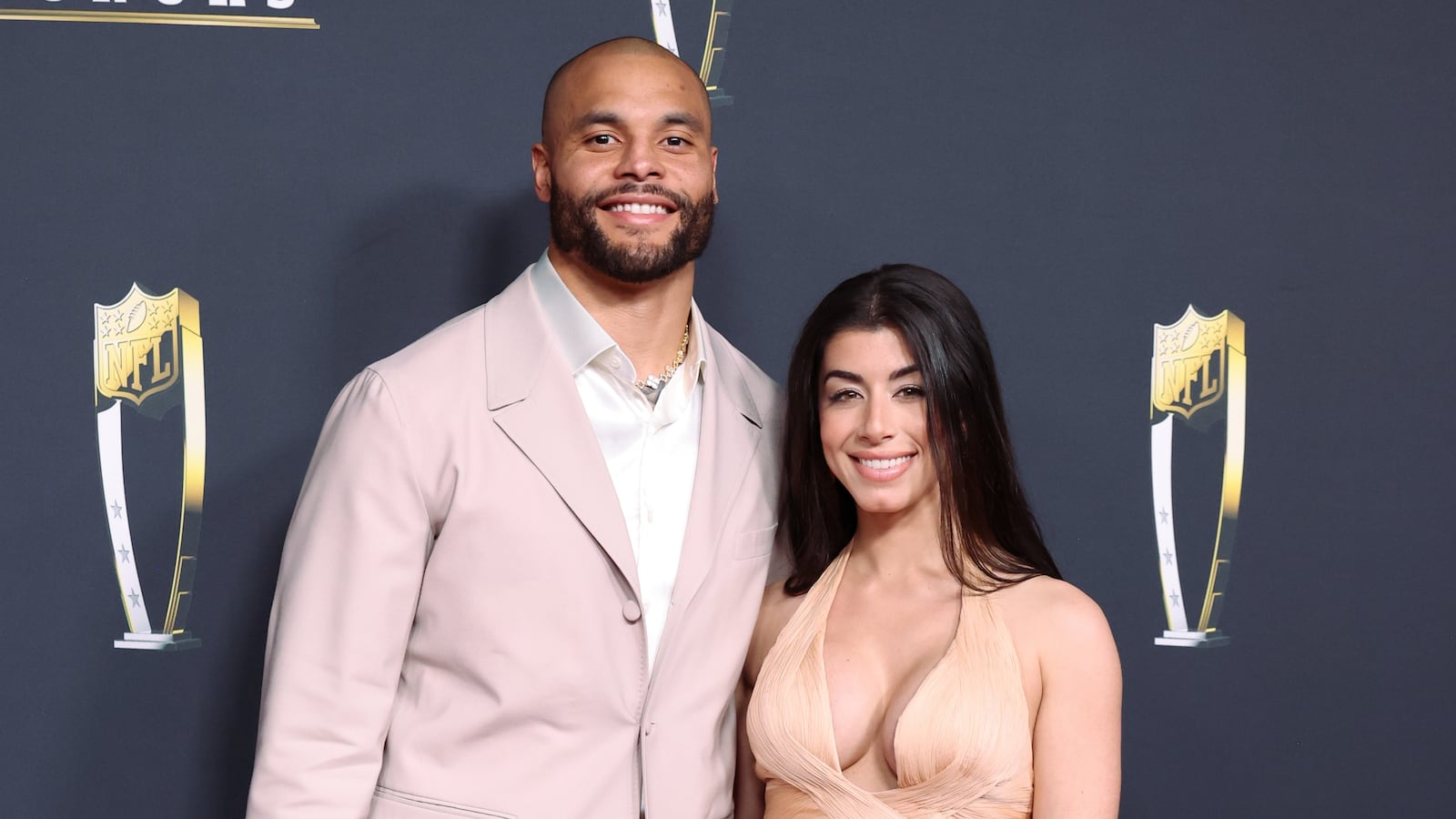 Dak Prescott and Sarah Jane Ramos at the 15th Annual NFL Honors