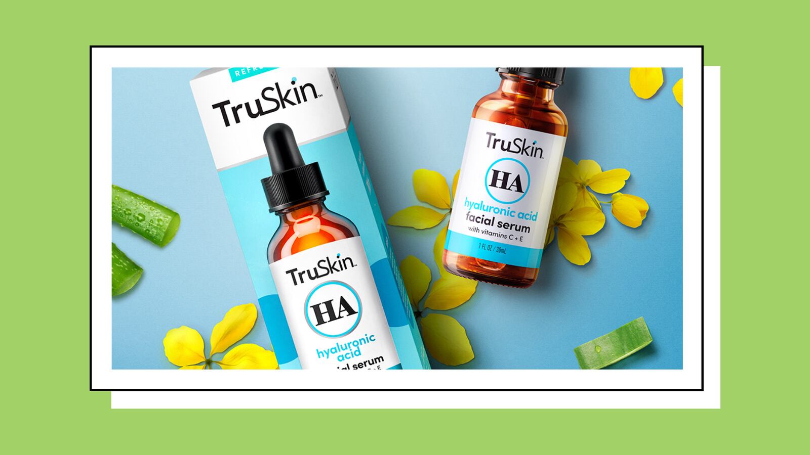 TruSkin Hyaluronic Acid packaging.