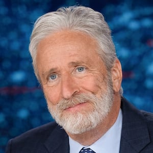 NEW YORK - APRIL 27: Jon Stewart on the Comedy Central series The Daily Show. (Photo by Matt Wilson/Comedy Central via Getty Images)