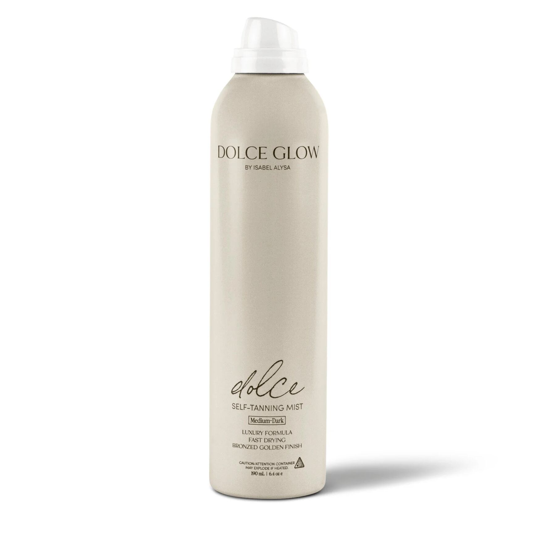 Dolce Glow Dolce Self-Tanning Mist.