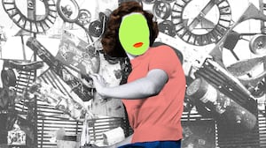 retro woman