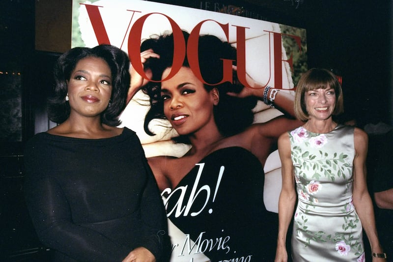 Oprah Winfrey and Anna Wintour
