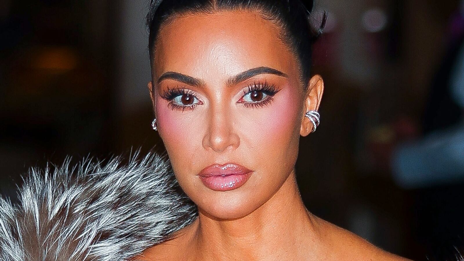 Kim Kardashian seen in Midtown on October 27, 2025