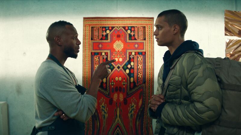 Tyriq Withers and Marlon Waynes in HIM.