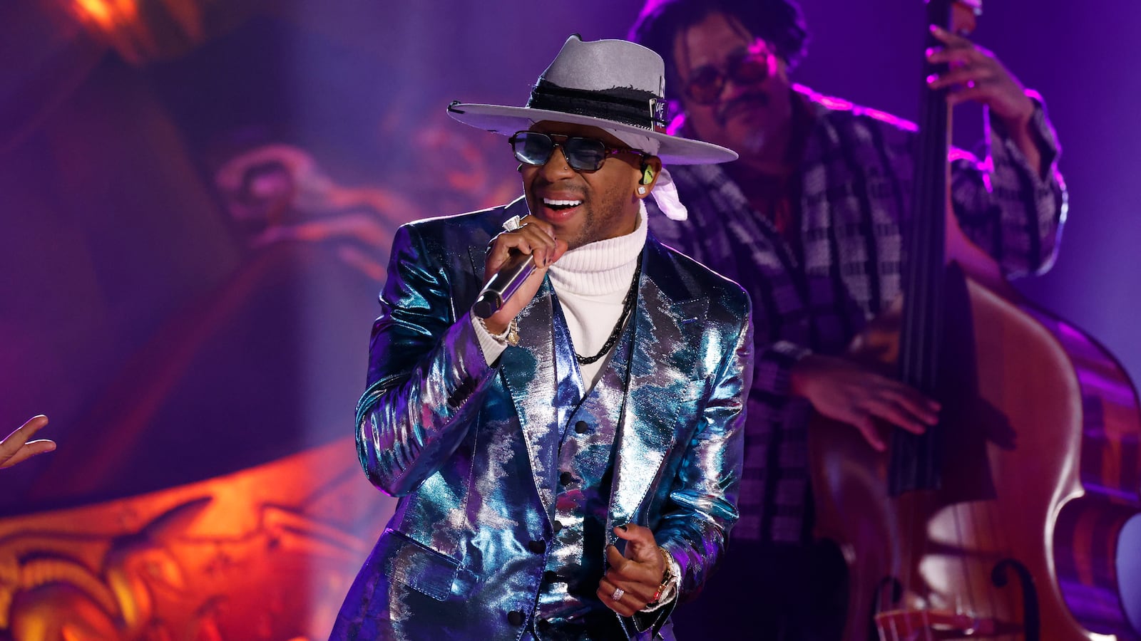 Jimmie Allen performs in 2022