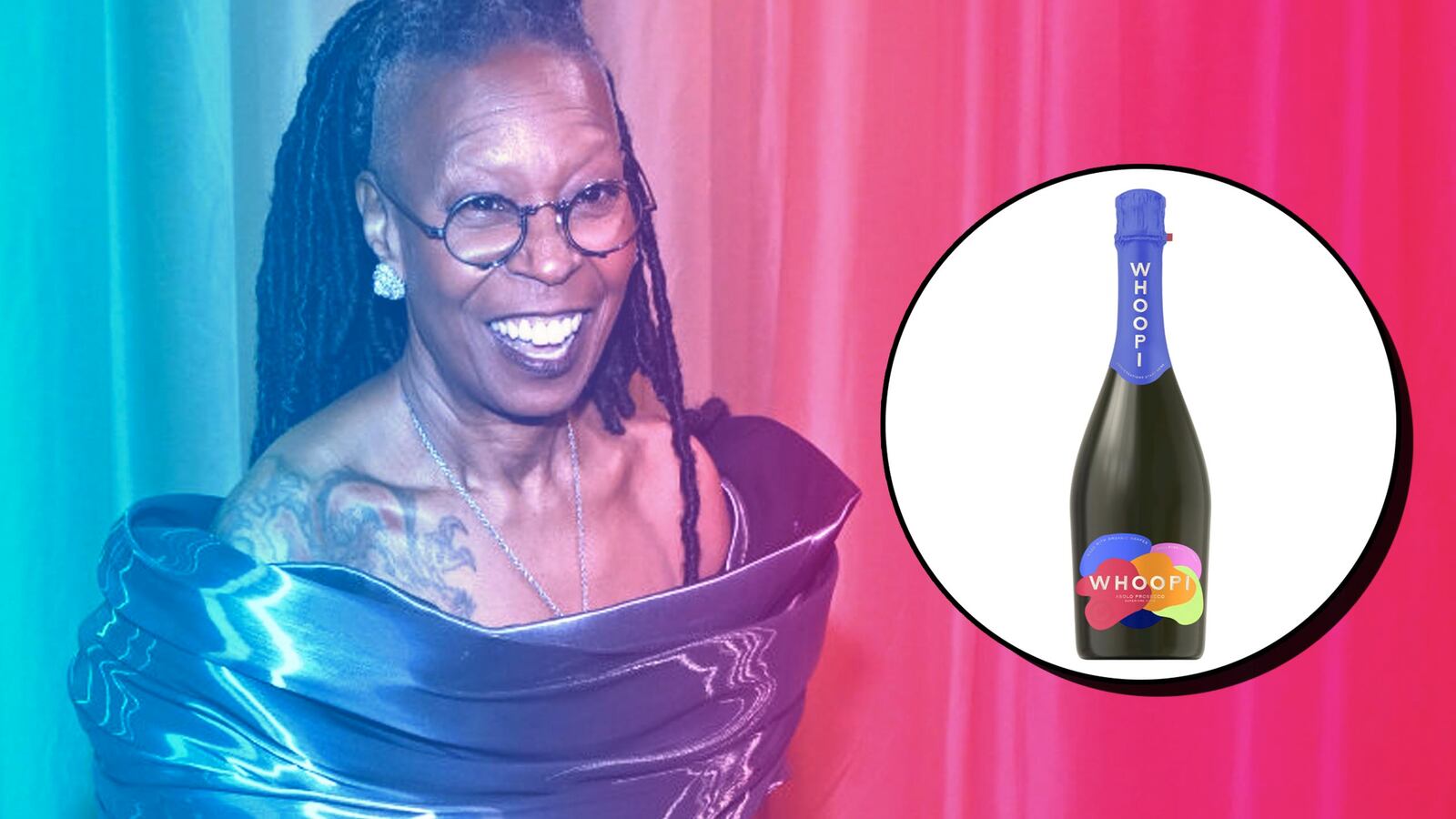 Whoopi Goldberg Prosecco