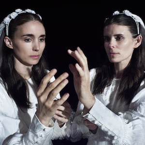 Kate Mara and Rooney Mara in Bucking Fastard.