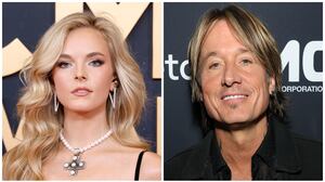 Karley Scott Collins and Keith Urban