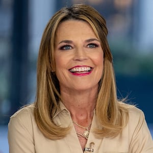 TODAY -- Pictured: Savannah Guthrie on Tuesday, March 11, 2025 -- (Photo by: Nathan Congleton/NBC via Getty Images)