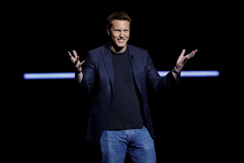 David Ellison speaks at the Paramount Pictures presentation at CinemaCon