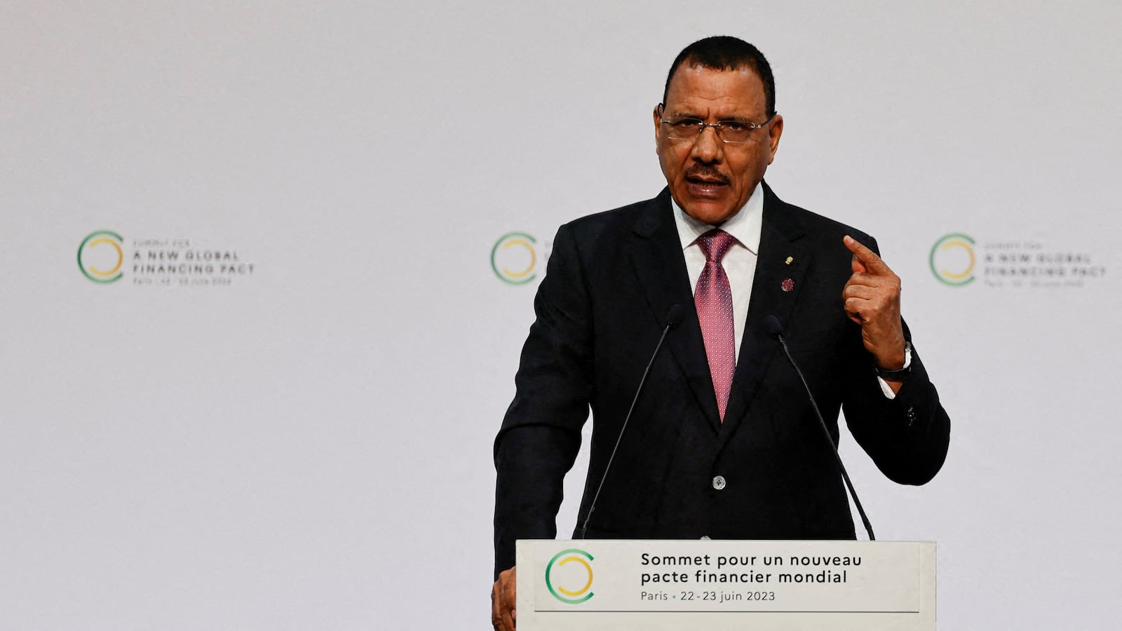 President of Niger, Mohamed Bazoum