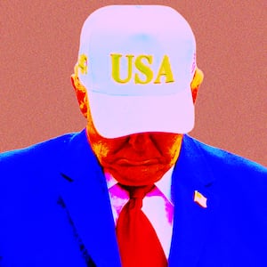 Donald Trump photo illustration