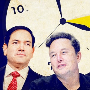 Marco Rubio and Elon Musk