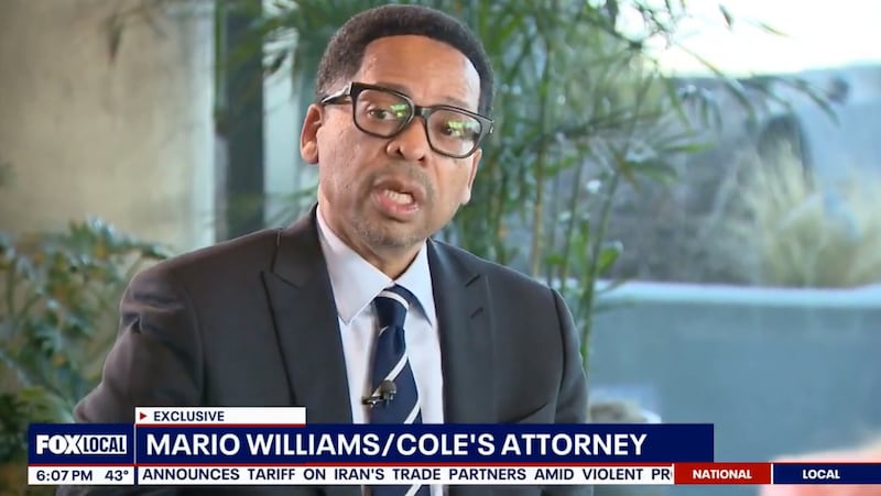 Mario Williams, attorney for pipe bomb suspect Brian Cole Jr.