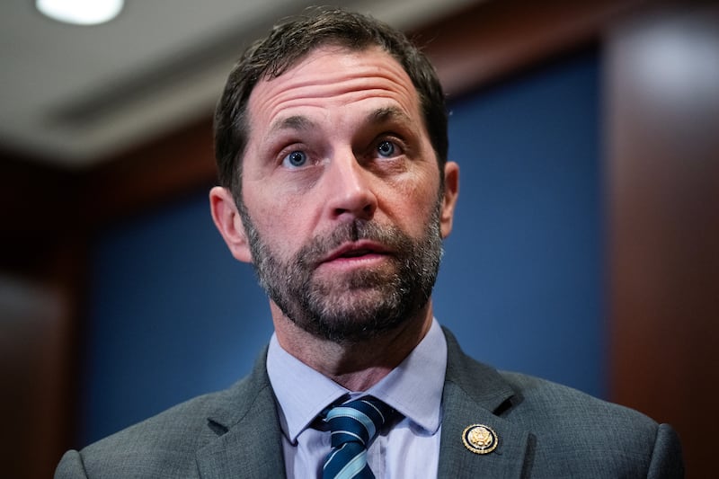 Democratic Rep. Jason Crow after he participated in a video urging service members not to carry out "illegal orders," which came under fire by President Donald Trump.