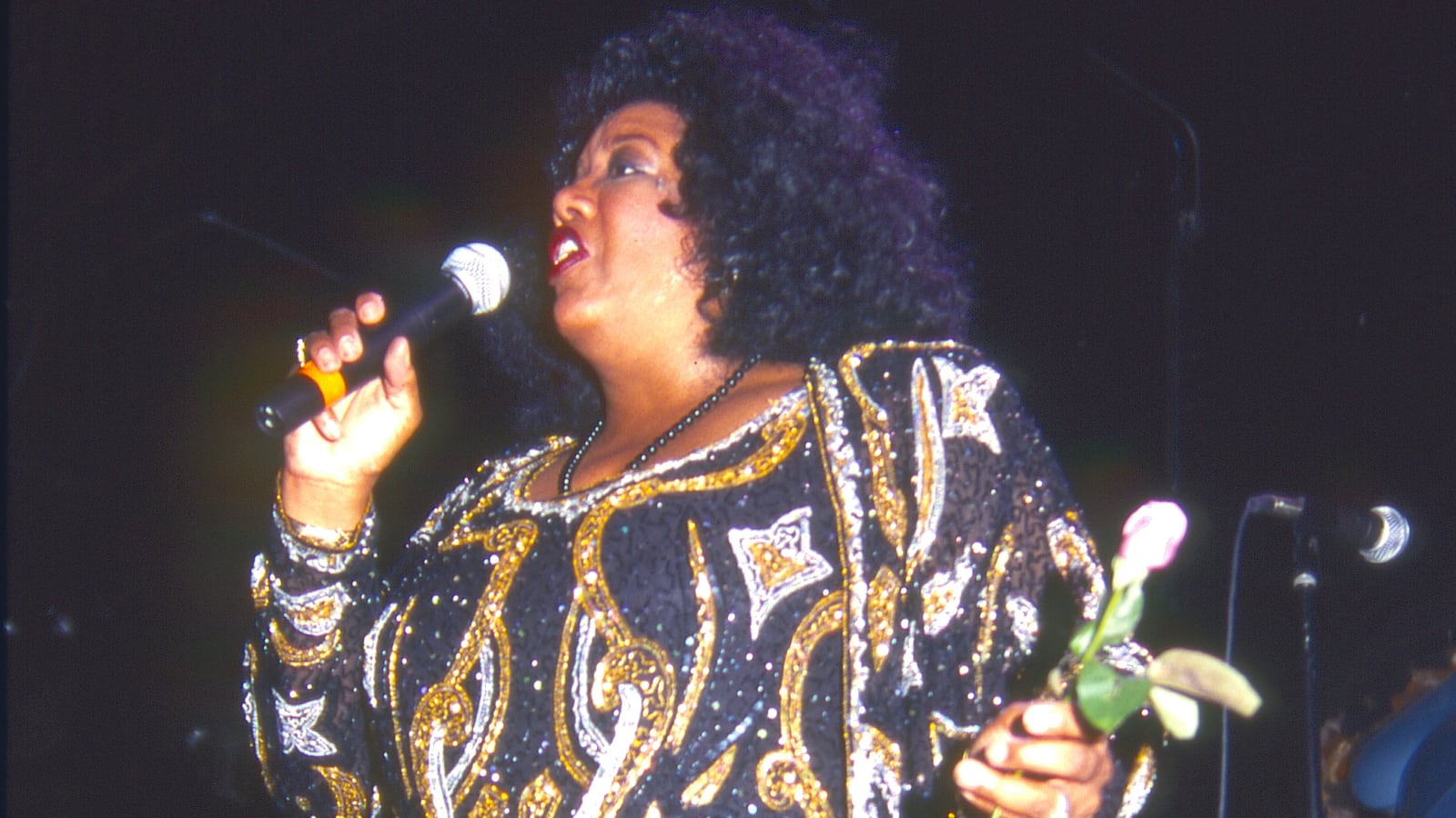 Arlene Smith of The Chantels performing on September 2005 in New York City.