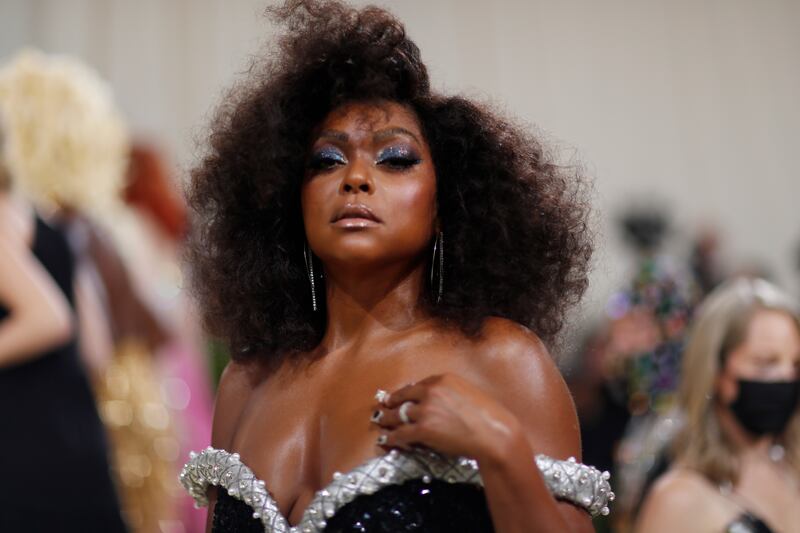 Taraji P. Henson at the Met Gala in 2021.