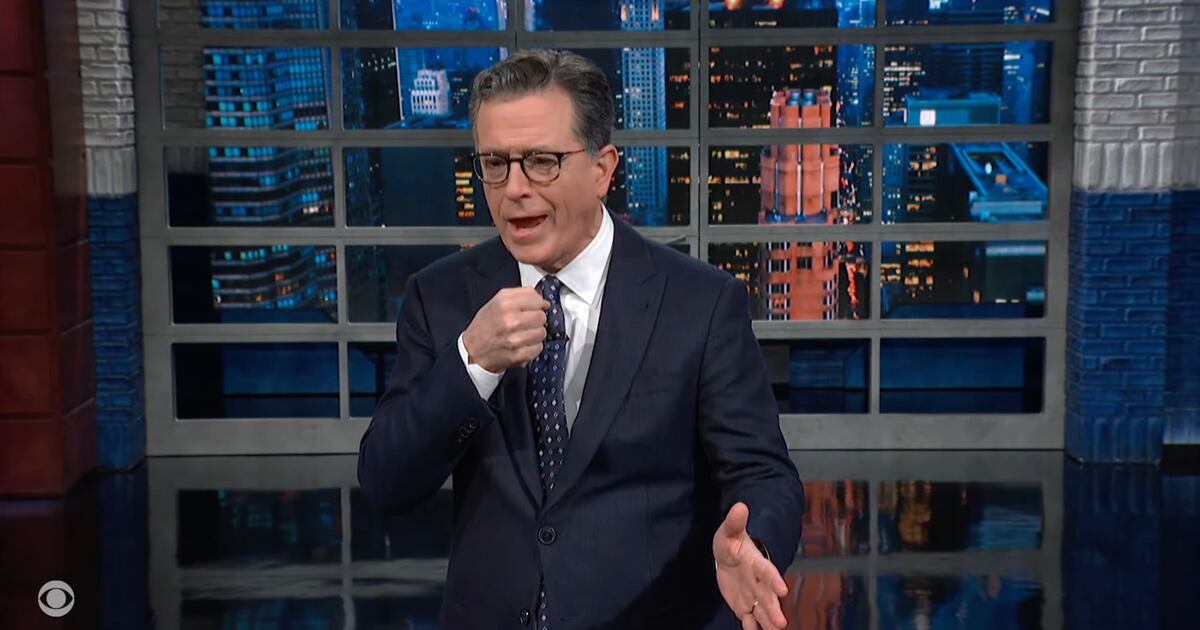 Stephen Colbert Turns on Biden Over Ice Cream Diplomacy