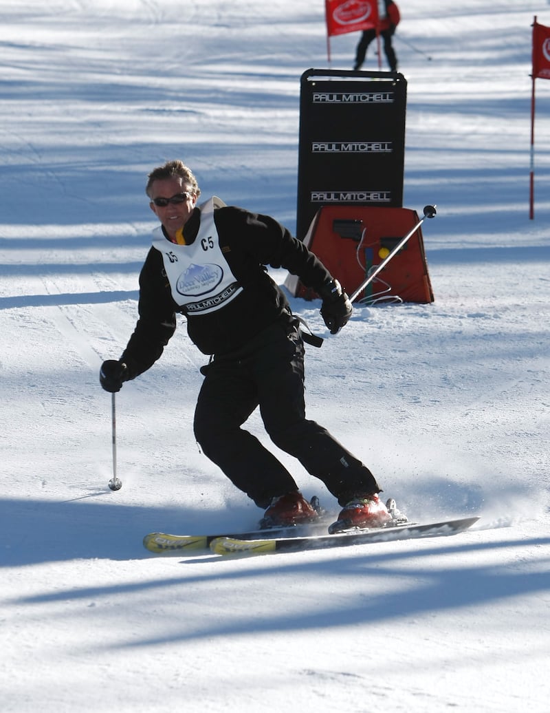 DEER VALLEY, UT - DECEMBER 06:  Robert F. Kennedy Jr. participates in the Pro/Am Ski Tournament at Juma Entertainment's 17th Annual Deer Valley Celebrity Skifest presented by Paul Mitchell and benefitting Robert F. Kennedy's Waterkeeper Alliance at the Empire Canyon Lodge on December 6, 2008 in Deer Valley, Utah.  (Photo by Michael Buckner/Getty Images)