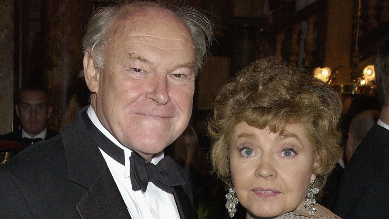 Timothy West and wife Prunella Scales in 2004