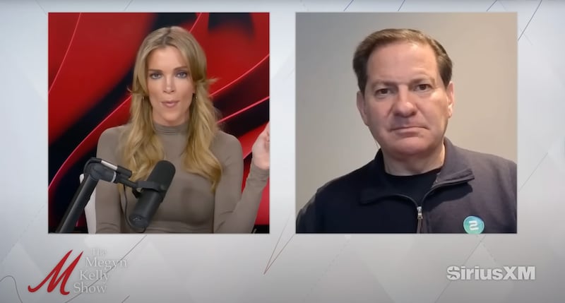 Halperin nodded along as Kelly rambled.