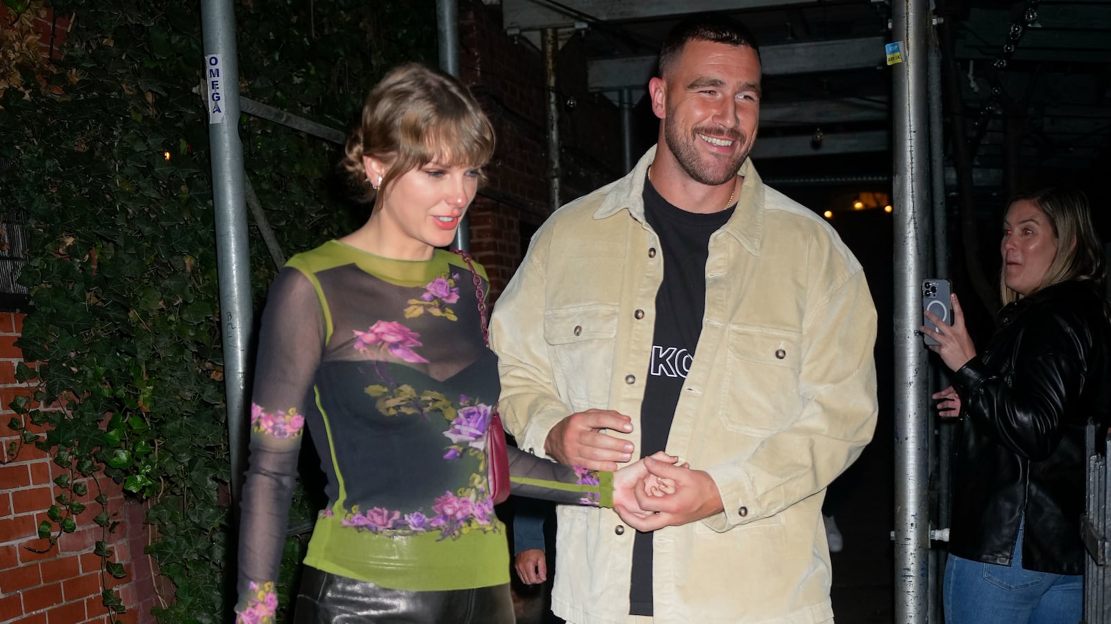 Taylor Swift and Travis Kelce