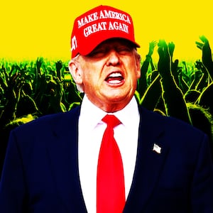 Donald Trump photo illustration