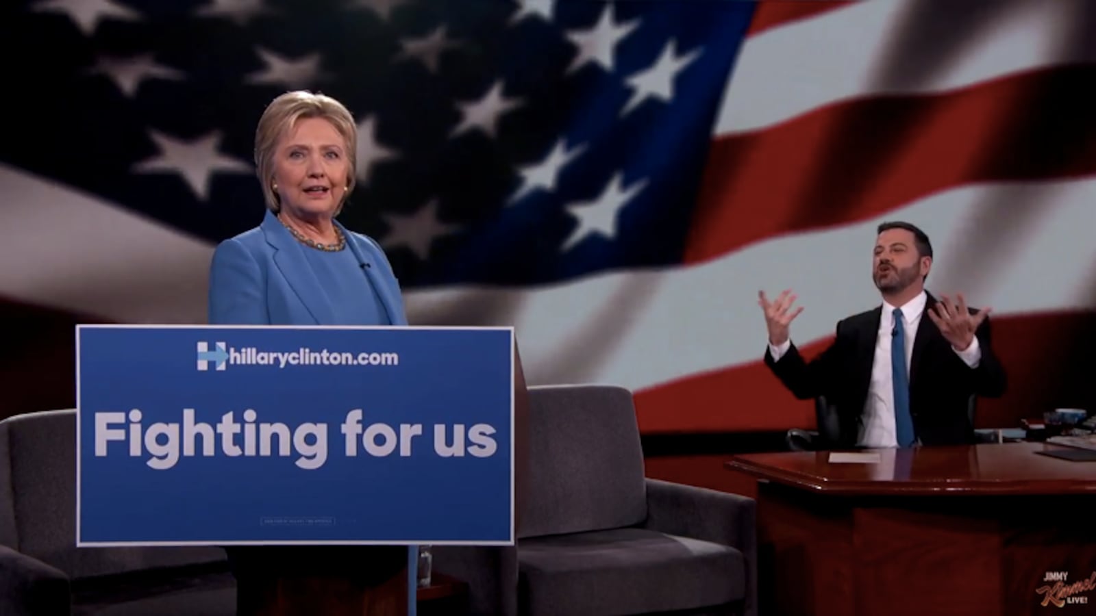 articles/2016/03/25/hillary-clinton-mocks-trump-gets-mansplained-by-jimmy-kimmel/160324-wilstein-hillary-kimmel-tease_hdkxjm