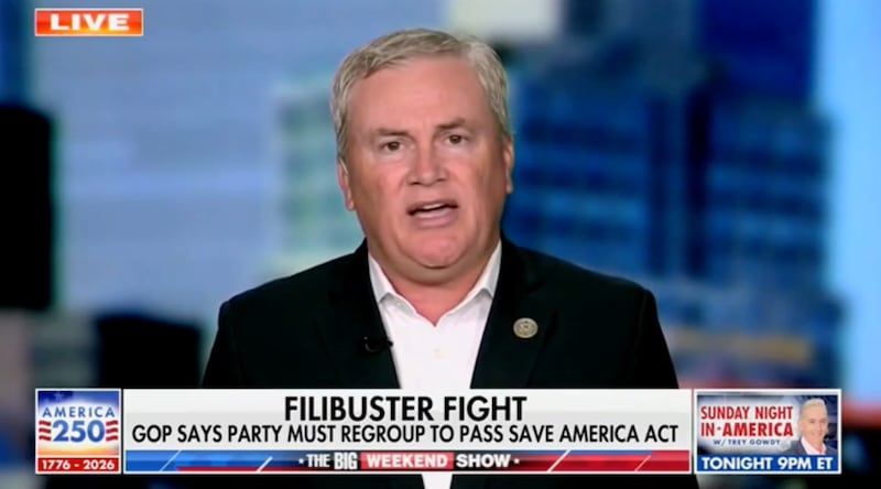 James Comer on the Big Weekend Show