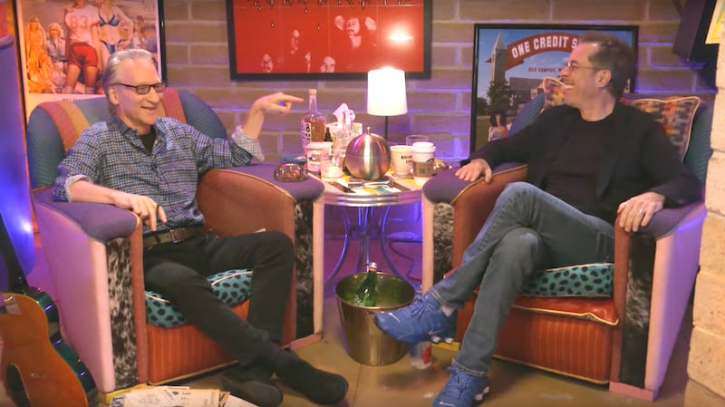 Bill Maher and Jerry Seinfeld