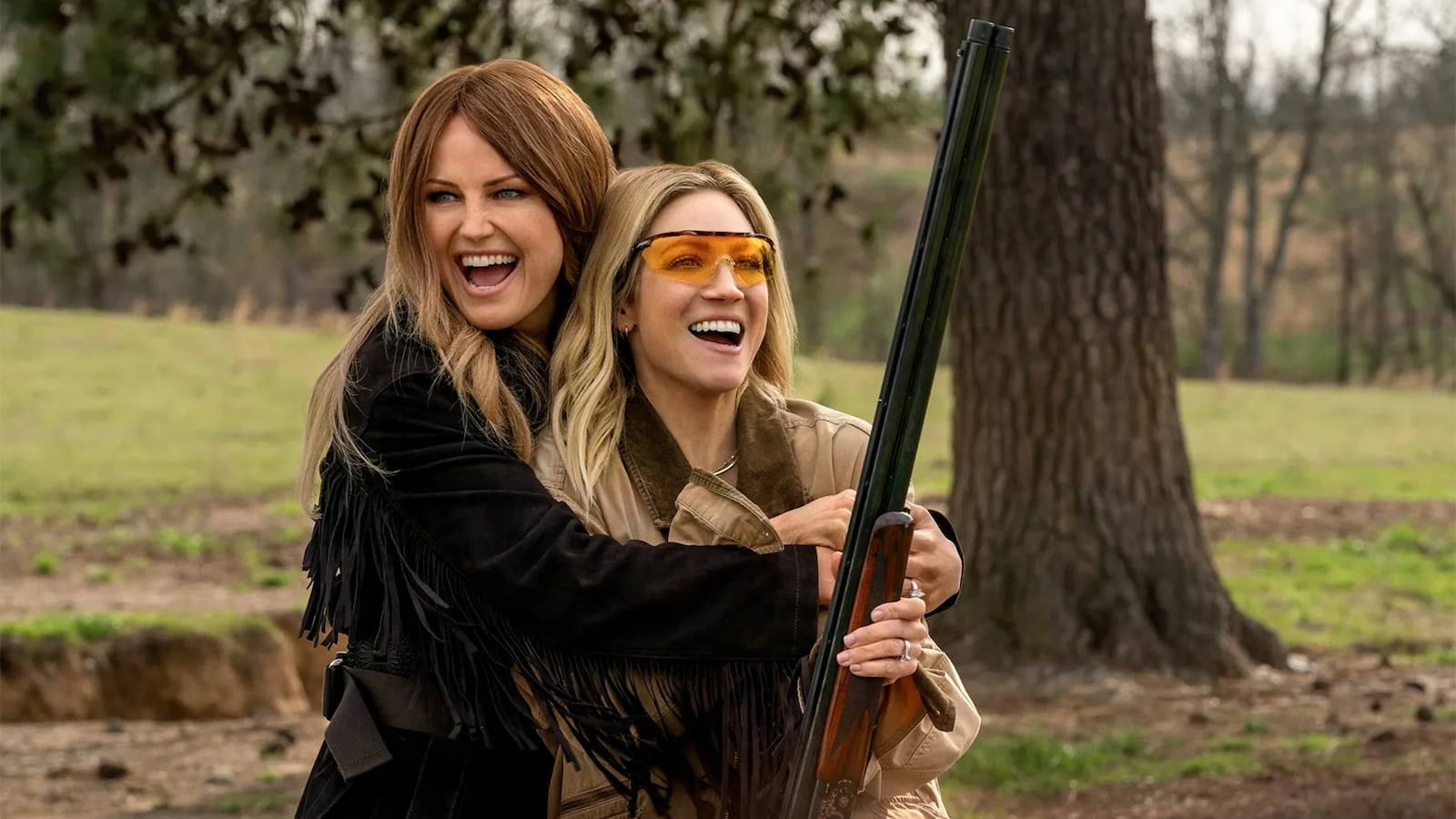 Malin Akerman, left, and Brittany Snow.