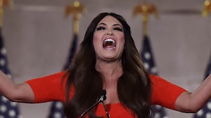 Kimberly Guilfoyle speaks during the first day of the Republican convention at the Mellon auditorium on August 24, 2020 in Washington, DC.