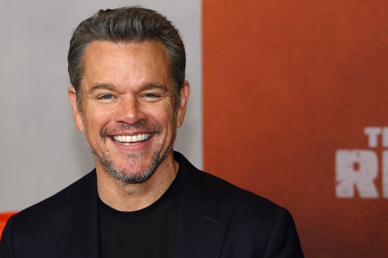 NEW YORK, NEW YORK - JANUARY 13: Matt Damon attends Netflix's "The Rip" New York Premiere at Alice Tully Hall, Lincoln Center on January 13, 2026 in New York City. (Photo by Arturo Holmes/WireImage)