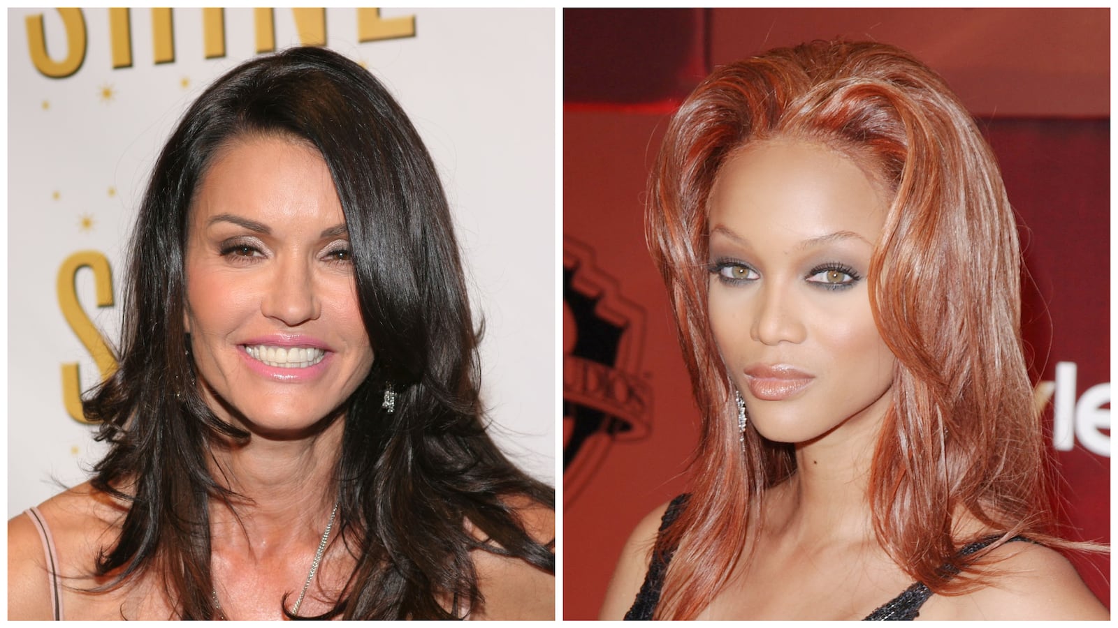 Janice Dickinson; Tyra Banks